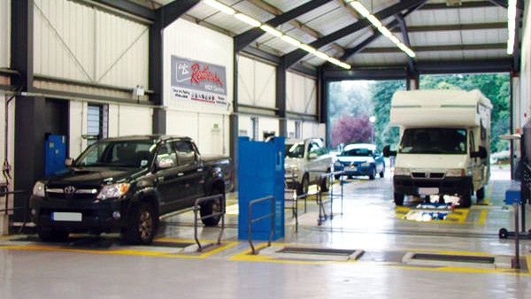 Vehicles tested at Redbourn MOT Centre