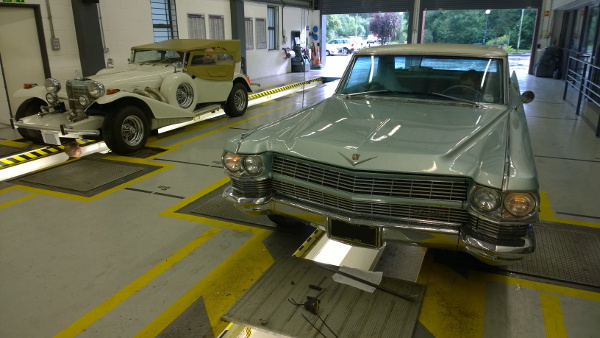 Vehicles tested at Redbourn MOT Centre